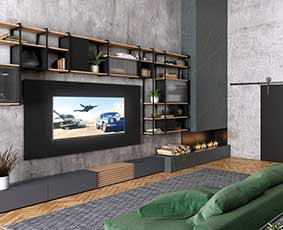 living + wood interiores