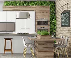 Cozinhas + wood interiores