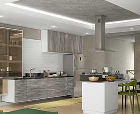 Cozinhas + wood interiores