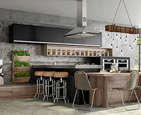 Cozinhas + wood interiores