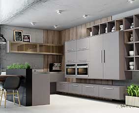 cozinha + wood interiores