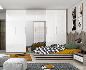 Dormitórios + wood interiores