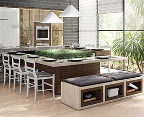 Cozinhas + wood interiores